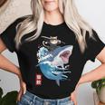 Anime Cat Shark Japanese Cat Kawaii For Kid Women T-shirt Gifts for Her
