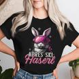 Apres Ski Haserl Skihaserl Skier Party Crew Women's T-shirt Frauen Geschenke für Sie