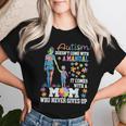 Autism Awareness 2025 Doesn't Come With A Manual Autism Mom Women T-shirt Gifts for Her