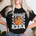 Basketball Mama Coquette Bow Game Day Sports Lover Mom Women T-shirt Gifts for Her