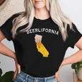 Beerlifornia Chemise De La Bière De La Californie T-shirt femme Cadeaux pour elle