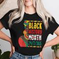 Black History For Black Queen Afro Queen Women T-shirt Gifts for Her