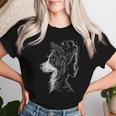 Border Collie Mom Cute Border Collie Lover Mother's Day Women T-shirt Gifts for Her
