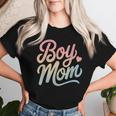 Boy Mom Son Family Mother's Day Mama Of Boys Tie Dye Women T-shirt Gifts for Her