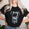 Cane Corso Mastín Italiano Cabeza De Perro Cuello Camiseta de mujer Regalos para ella