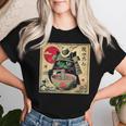 Cat Ramen Japanese Samurai Kawaii Cat Anime Girls Boys Women T-shirt Gifts for Her