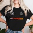 Checkgarnixmehr X Malle Soft Jersey Germany Beer T-shirt Frauen Geschenke für Sie