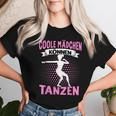 Coole Girlchen Kann Tanzen Dance Dance Sayings Dancer T-shirt Frauen Geschenke für Sie