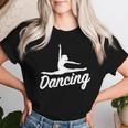 Dancing Women's T-shirt Frauen Geschenke für Sie