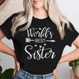 Die Beste Schwester Der Welt S T-shirt Frauen Geschenke für Sie