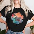 Dinosaur Children's Mosasaurus Saurier Women's T-shirt Frauen Geschenke für Sie