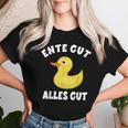 Duck Good Everything Good Squeaky Duck Yellow Duck T-shirt Frauen Geschenke für Sie