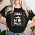 Earlier Was More Tinsel Spuch Women's Idea T-shirt Frauen Geschenke für Sie