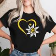 Edelweiss Blumenberg Edelweiss Flowers S T-shirt Frauen Geschenke für Sie