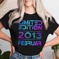 Februar 2013 Junge Mädchen 12 Geburtstag Limited Edition T-shirt Frauen Geschenke für Sie