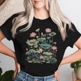 Fleur De Lotus Botaniqueintage Pour Fille T-shirt femme Cadeaux pour elle