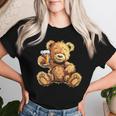 Beer Teddy Bear Costume T-shirt Frauen Geschenke für Sie