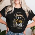Line Dance It's Line Dance Time Bottes Western T-shirt femme Cadeaux pour elle