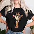 Giraffe Mit Sonnenbrille Afrika Safari Wildnis Süße Giraffen T-shirt Frauen Geschenke für Sie