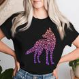 Howling Wolf Children's Wolf Silhouette Women's Wolves Girls T-shirt Frauen Geschenke für Sie