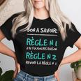 Humoristique Règles Cadeau J'ai Toujours Raison T-shirt femme Cadeaux pour elle