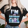 I'm The Birthday Girl Winter Snowflake Matching Family Women T-shirt Gifts for Her