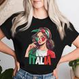 Italy Flag Woman Sunglasses Girls Italy & Italia T-shirt Frauen Geschenke für Sie