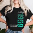 January 1959 Man Woman 65Th Birthday Limited Edition T-shirt Frauen Geschenke für Sie