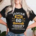 January 1965 60Th Birthday Man Woman T-shirt Frauen Geschenke für Sie