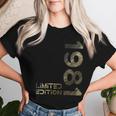 Limited Editionintage 1981 Man Woman 42Nd Birthday T-shirt Frauen Geschenke für Sie