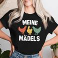 Meine Mädels Chicken Humourintage T-shirt Frauen Geschenke für Sie