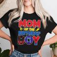 Mom Of The Birthday Boy Matching Spider Family Birthday Women T-shirt Gifts for Her