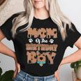 Mom And Dad Birthday Boy Dog Family Matching Women T-shirt Gifts for Her