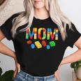 Mom Master Builder Building Blocks Bricks Mother's Day Women T-shirt Gifts for Her