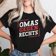 Omas Gegen Rechts Antirassismus T-shirt Frauen Geschenke für Sie