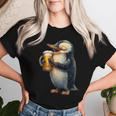 Penguin Beer T-shirt Frauen Geschenke für Sie