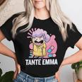 Raver Aunt Emma Ballern Techno Edm Rave Dj T-shirt Frauen Geschenke für Sie