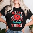 Retro Groovy Heart Throb Valentines Day Toddler Boy Kid Women T-shirt Gifts for Her Retro Groovy Heart Throb Valentines Day Toddler Boy Kid Women T-shirt Gifts for Her