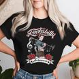 Rockabilly Girlintage Retro Rock N Roll Tattoo Pin Up T-shirt Frauen Geschenke für Sie