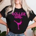 Roller Girl Figure Skating For Roller Girl Roller Skates Girls T-shirt Frauen Geschenke für Sie