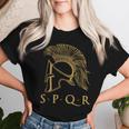 Roma Spqr Historia Romana Camiseta de mujer Regalos para ella