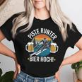 Slope Down Beer High Skier Skiing Winter Holiday T-shirt Frauen Geschenke für Sie