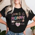 Soon To Be Mommy 2025 Mom Est 2025 Loading Promoted To Mommy Women T-shirt Gifts for Her