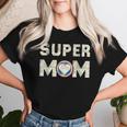 Super Mom Superheroine Mama Mother Heroine Star Sign Women T-shirt Gifts for Her