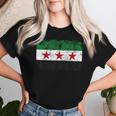 Syria Syria Flag Women's Children's Syria T-shirt Frauen Geschenke für Sie