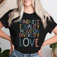 Teacher Kindness Equality Inclusion Love Sped Men Women T-shirt Gifts for Her