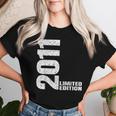 Vintage 2011 Limited Edition Classic 2011 Birthday Camiseta de mujer Regalos para ella