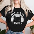 Women's Best Cat Mum And Cat Mummy Ever Retro T-shirt Frauen Geschenke für Sie