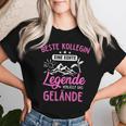 Women's Beste Kollegin Eine Legendeerleaves Das Gelände T-shirt Frauen Geschenke für Sie