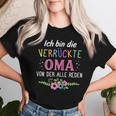 Women's Grandmother Crazy Grandma T-shirt Frauen Geschenke für Sie